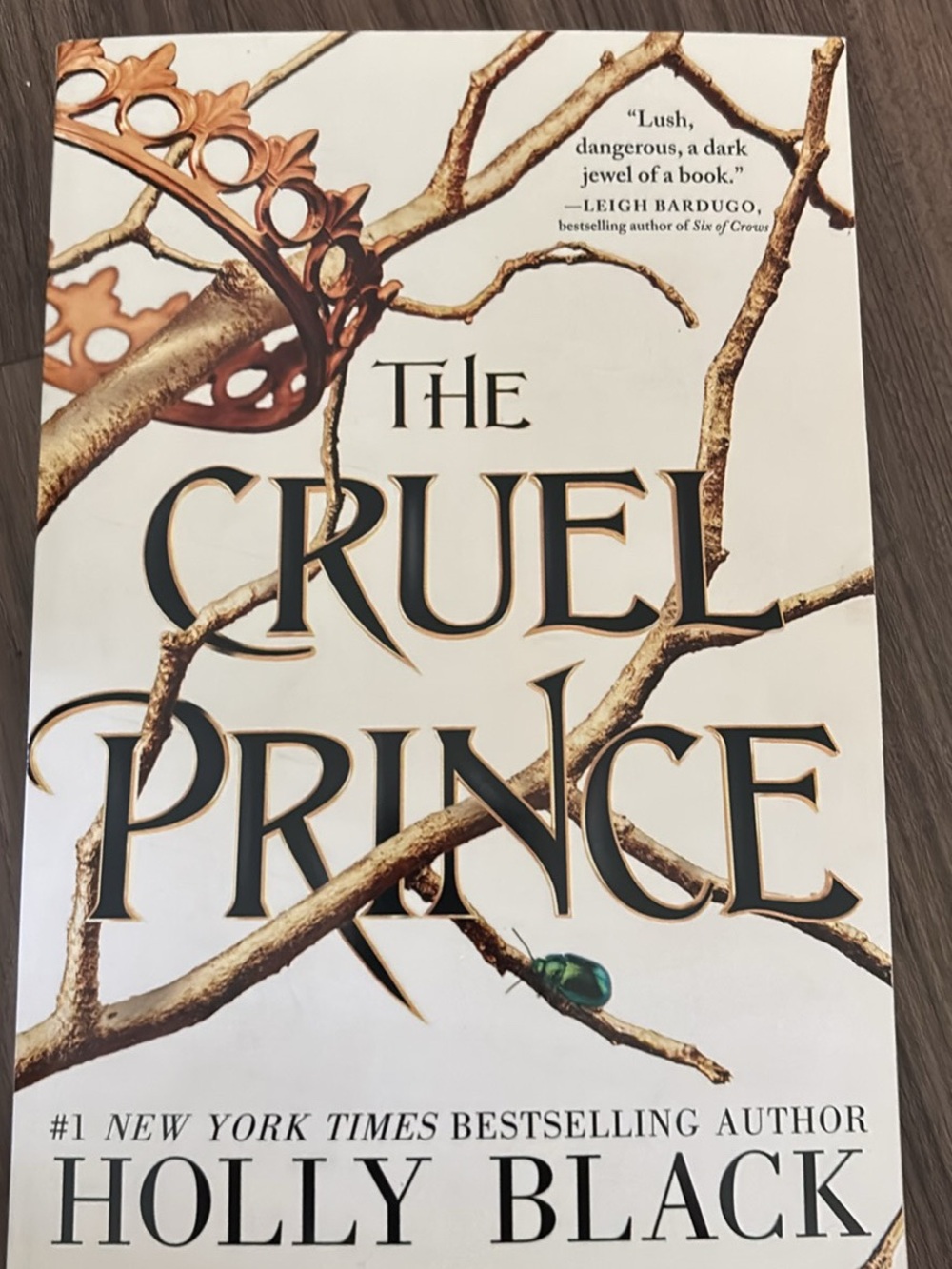 The Cruel Prince by Holly Black - Paperback Fantasy Novel (White & Gold Cover)